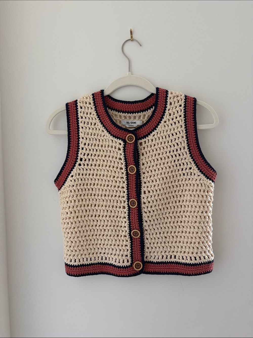 Re/Done Crochet Tank